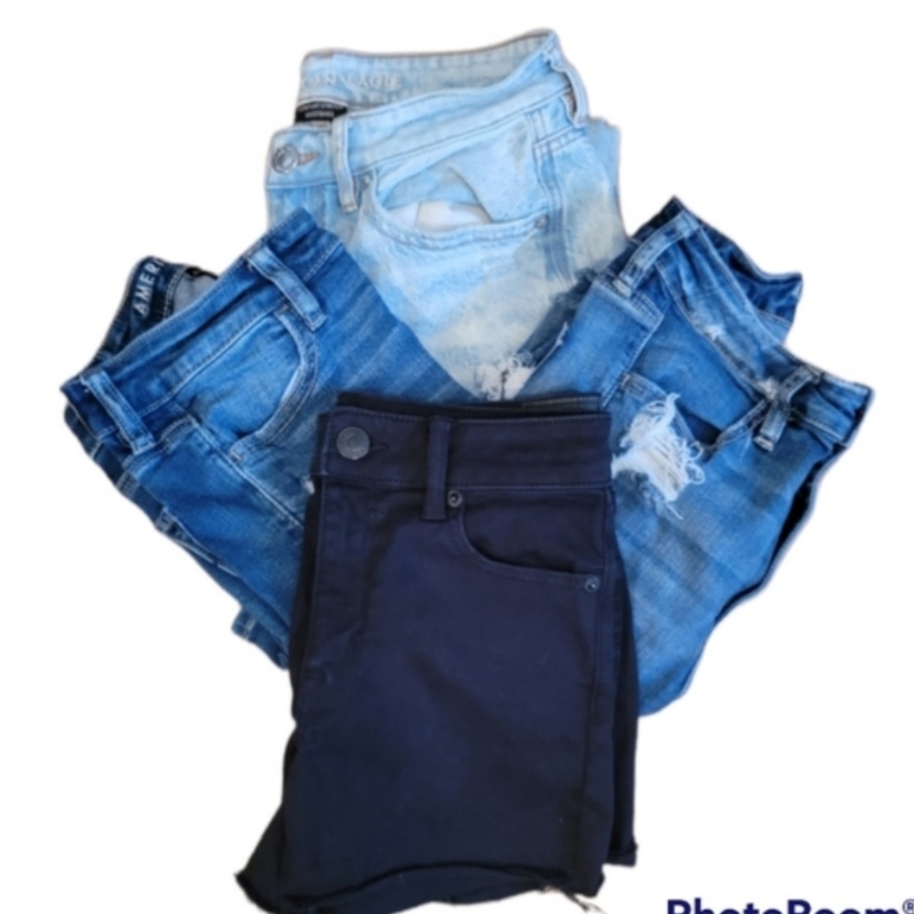 🔥🔥HOT DEAL!! 4 PC American Eagle Denim Bundle Size 4